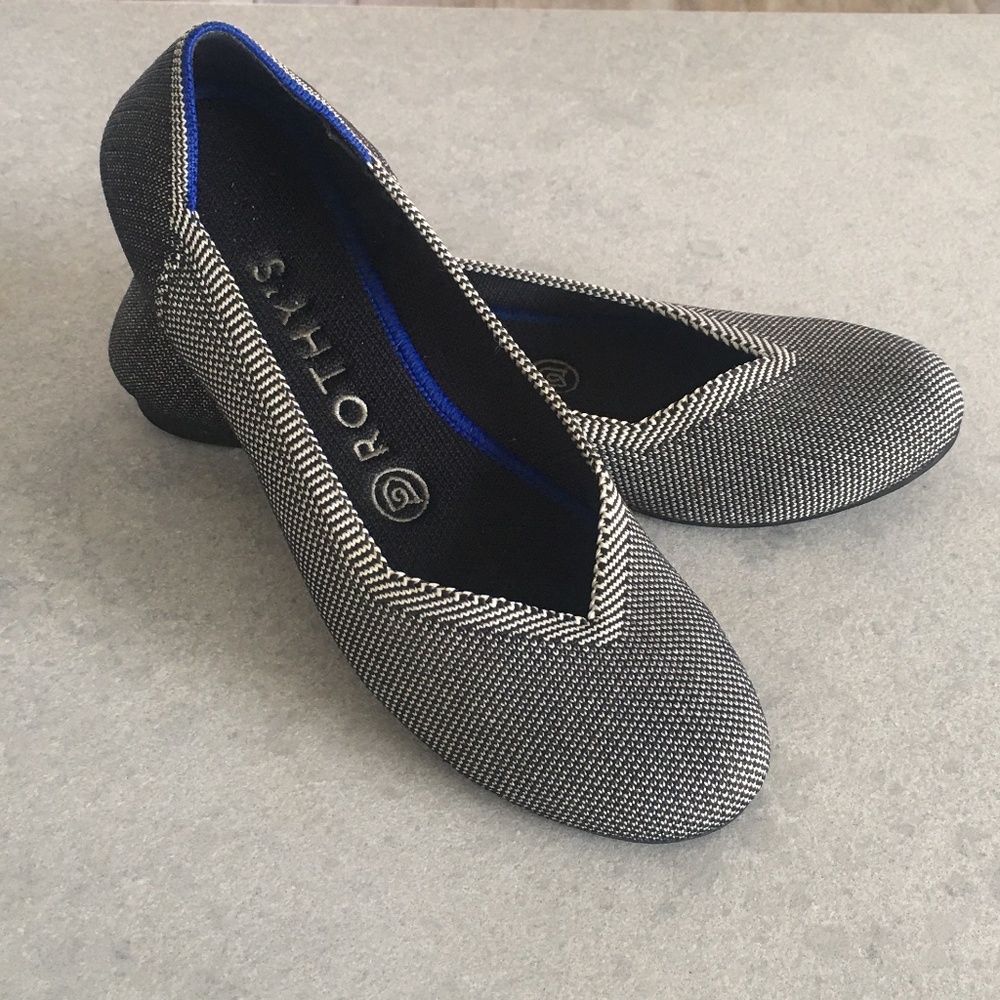 Rothy rounded-toe flats
